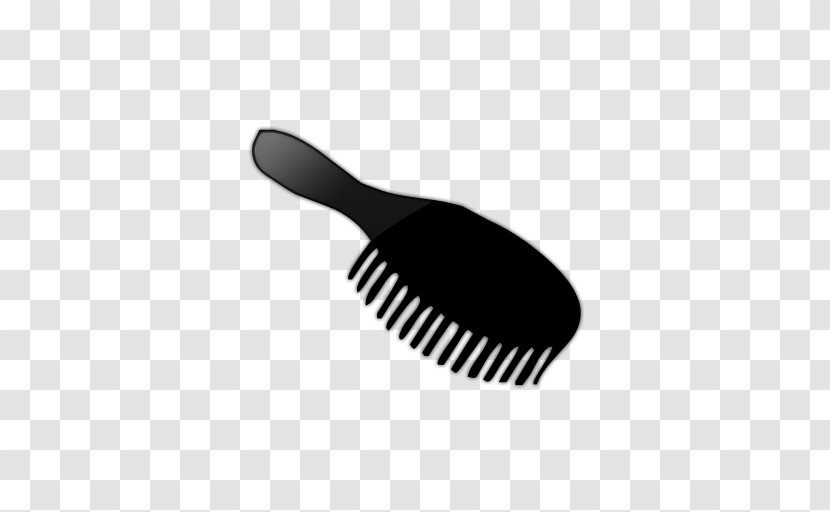 Comb Hairbrush Paintbrush Clip Art - Hair - Black Brush Cliparts Transparent PNG