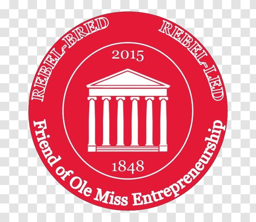University Of Mississippi Lyceum–The Circle Historic District Brand Logo Trademark - Emblem - Ole Miss Football Stadium Transparent PNG