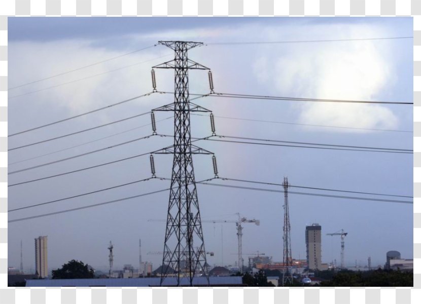 Transmission Tower Electricity Public Utility Energy - Rabi Ul Awal Transparent PNG