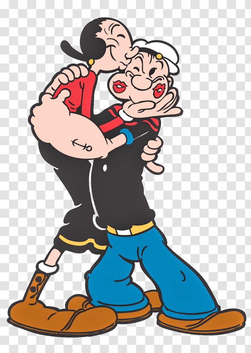 Popeye: Rush For Spinach Olive Oyl Bluto Popeye Village - Oil Transparent PNG