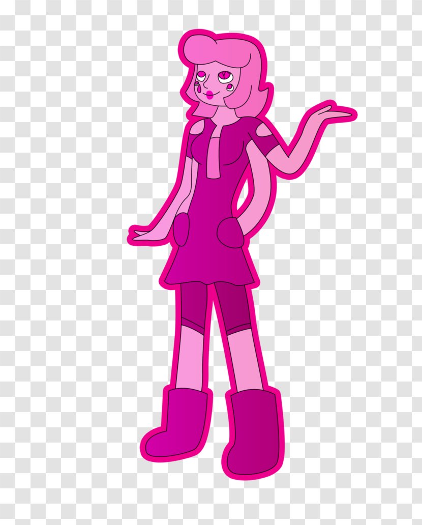 Clothing Character Pink M Clip Art - Cartoon - Line Transparent PNG