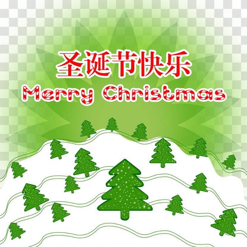 Christmas Tree Illustration - Decoration - Merry Transparent PNG