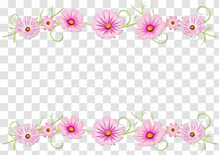 Pink Flower Cartoon - Petal - Wildflower Transparent PNG
