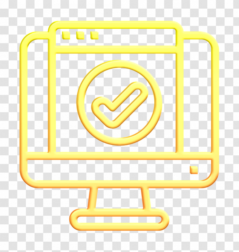 Service Icon Check Icon Type Of Website Icon Transparent PNG