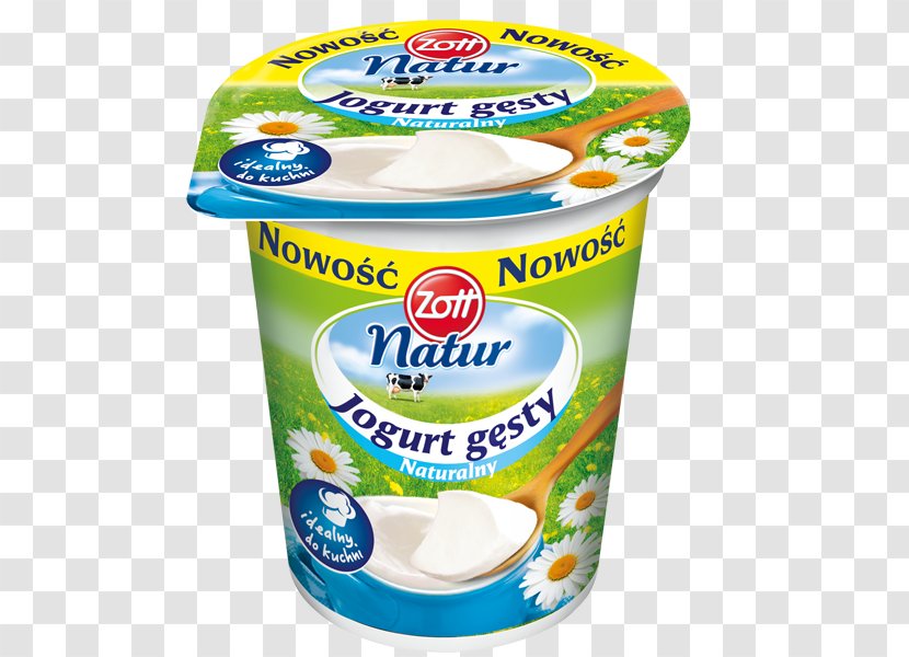 Crème Fraîche Yoghurt Zott Smetana Flavor - Greece - Jogurt Transparent PNG