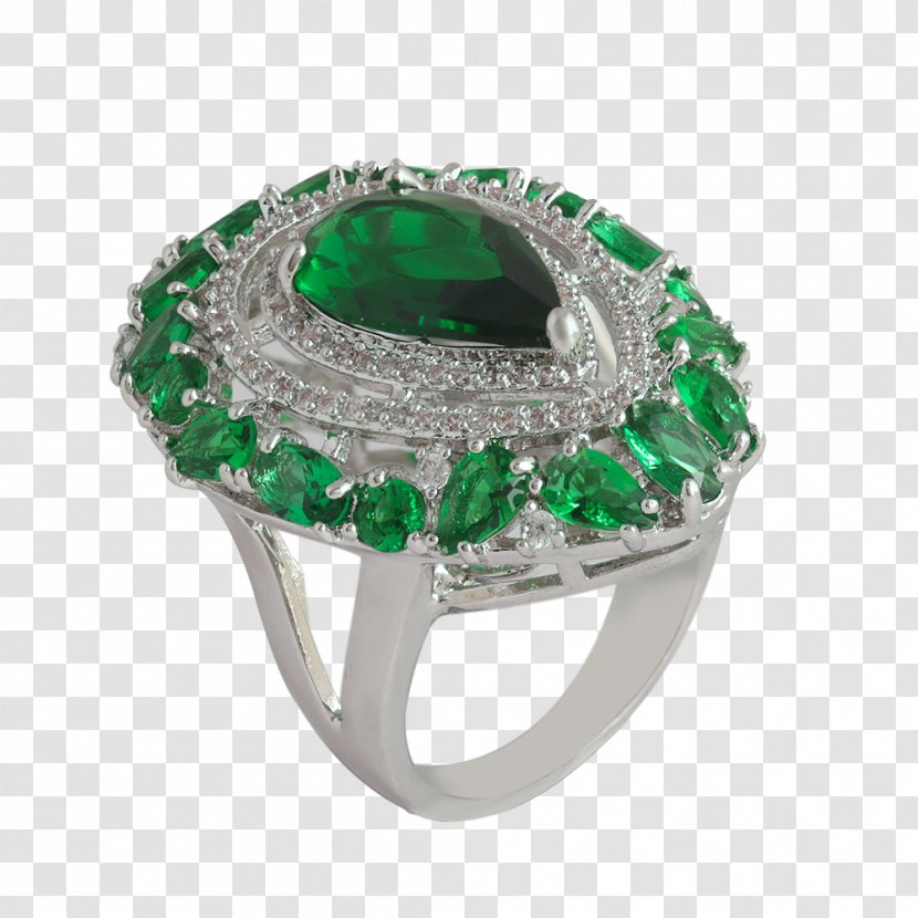 Emerald Product Design Diamond - Ring Transparent PNG