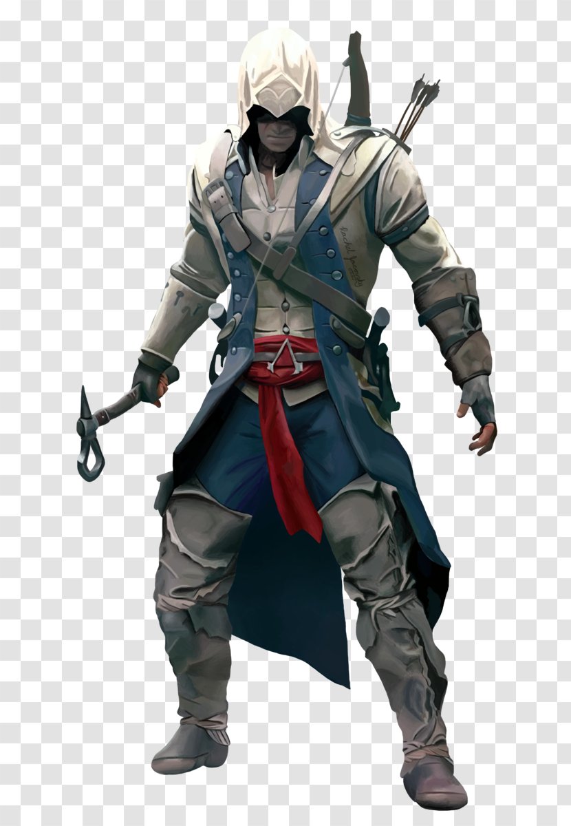 Assassin's Creed III: Liberation Creed: Brotherhood Connor Saga - Figurine - Stalker Transparent PNG