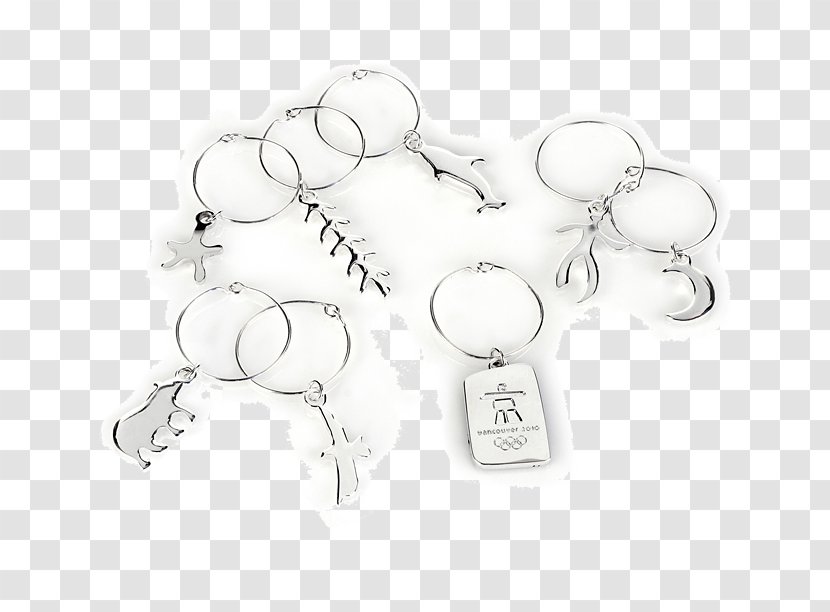 Silver Body Jewellery Transparent PNG