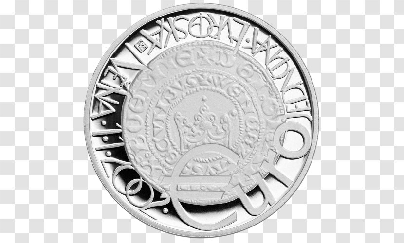 Coin Numismatika Zlín S.r.o. Silver Gold Czech Koruna - Currency Transparent PNG