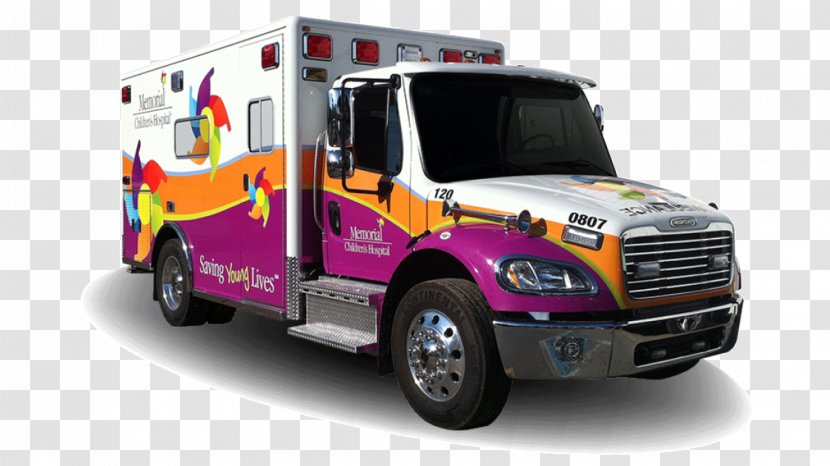 Commercial Vehicle Car Emergency Transport - Automotive Design - Ambulance Graphics Decals Camper Transparent PNG