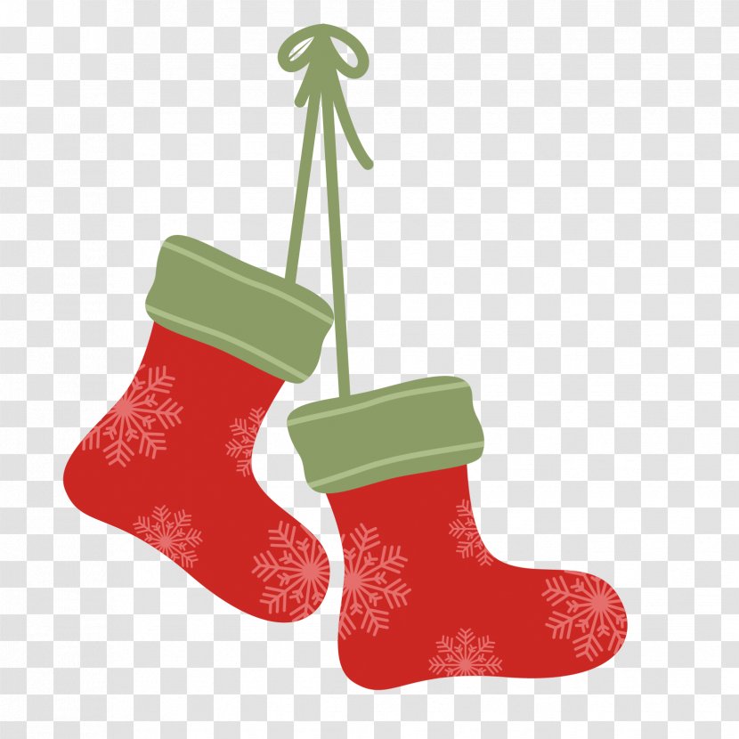 Christmas Stocking Clothing Euclidean Vector Sock - Socks Transparent PNG