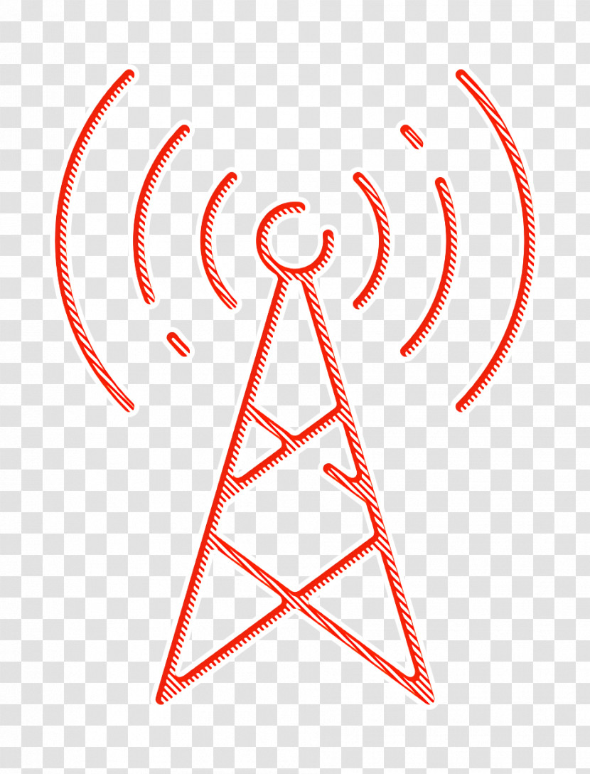Safety Icon Antenna Icon Transparent PNG