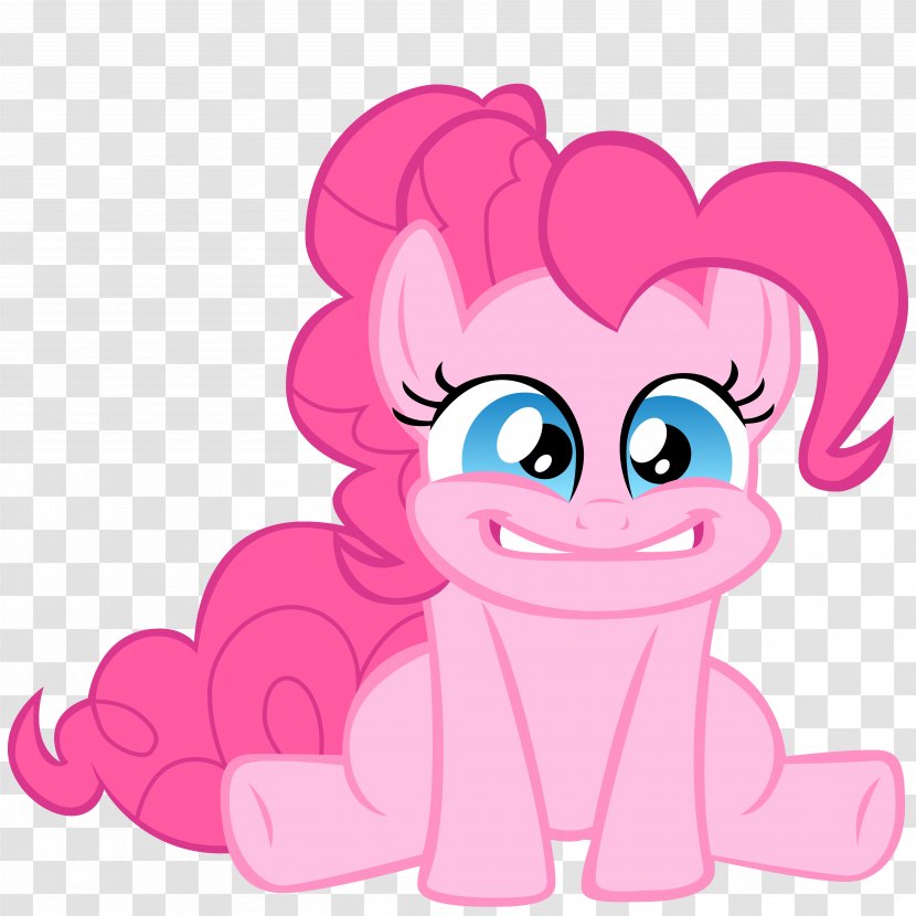 Pinkie Pie Pony Rainbow Dash Twilight Sparkle Rarity - Cartoon Transparent PNG