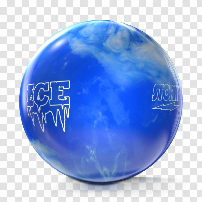 Ice Storm Bowling Balls - Cobalt Transparent PNG