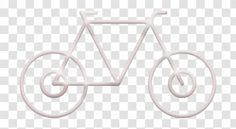 Bicycle Icon Cafe Park - Triangle Accessory Transparent PNG