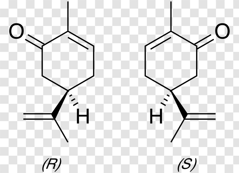 Carvone Enantiomer Olfaction Mentha Spicata Essential Oil - Symmetry - Sucralose Transparent PNG