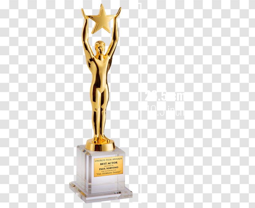 Trophy European Film Awards Figurine - Statue - Trophies Transparent PNG