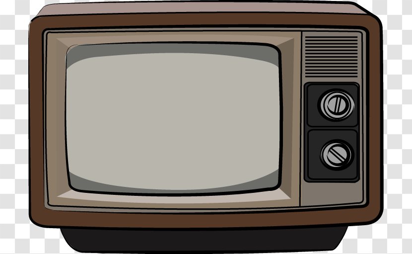 Television Set Icon - Technology - Retro TV Transparent PNG