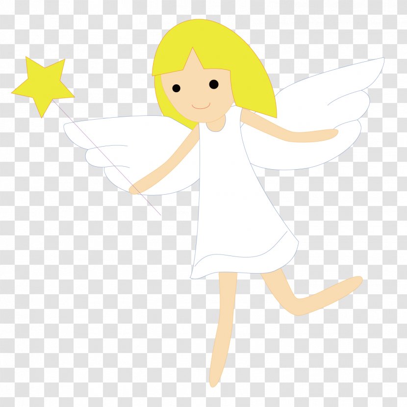 Clothing Fairy Material Illustration - Flower - Cute Angel Transparent PNG