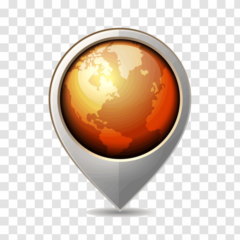 Globe World Vector Graphics Earth Map - Sphere Transparent PNG