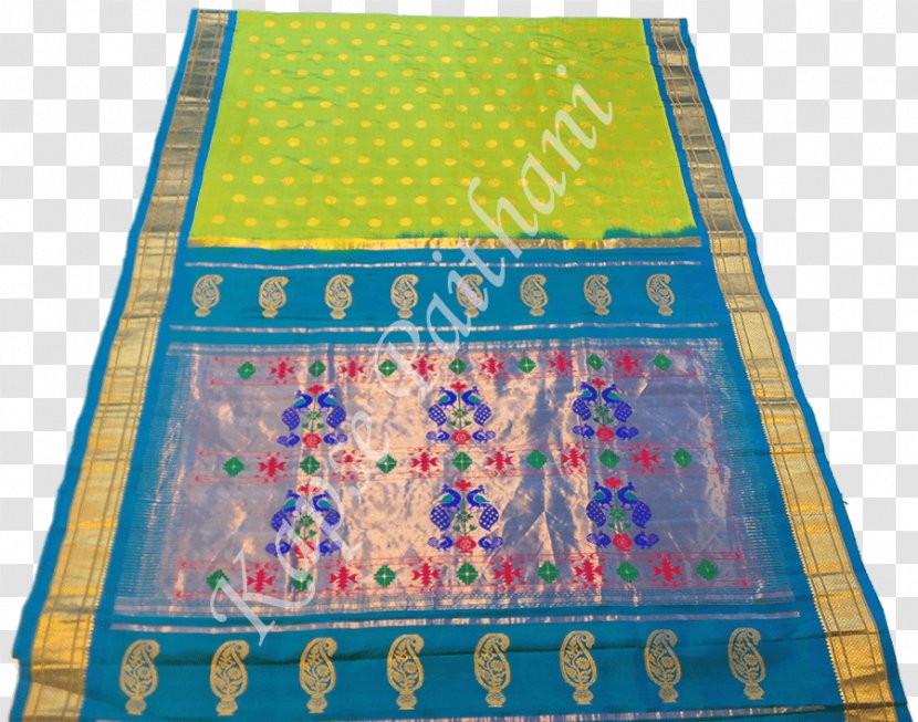Kapse Paithani Banarasi Sari - Quilt Transparent PNG