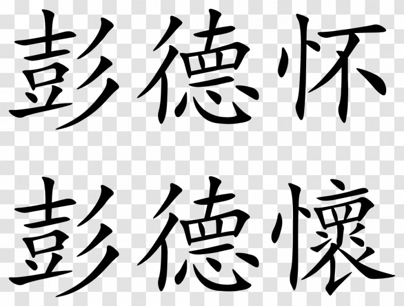 China Chinese Characters Mug Symbol - Name Transparent PNG