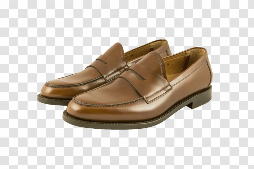 Slip-on Shoe Leather Walking - Tan - Acierto Transparent PNG