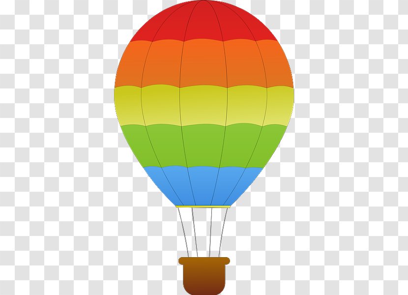 Hot Air Balloon Clip Art - Public Domain Transparent PNG