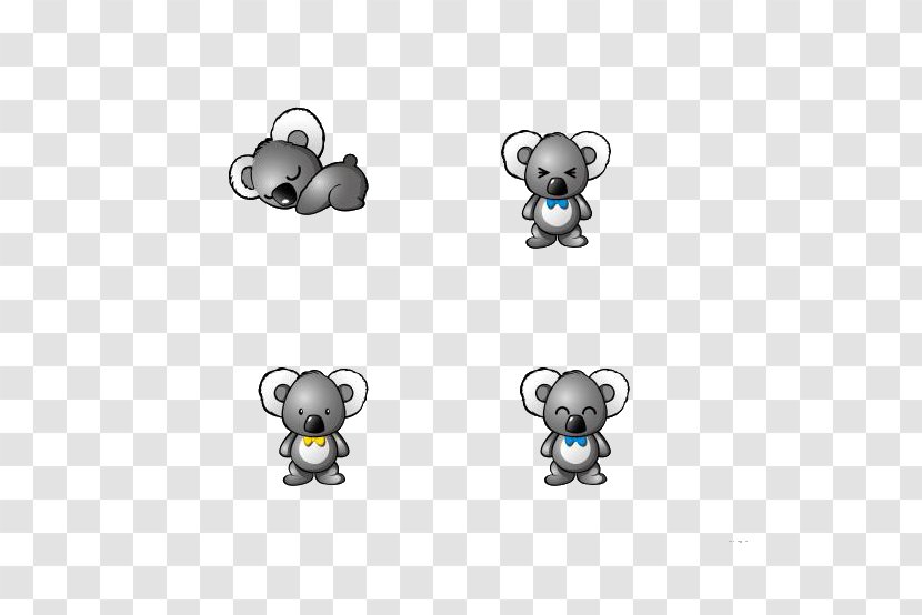 Animal Cartoon - Peanut - Stay Meng Small Koala Transparent PNG