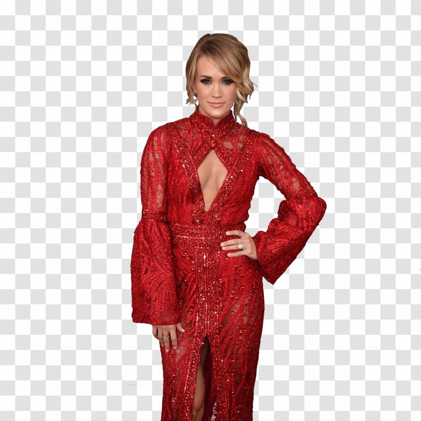 Staples Center Dress Clothing Beauty 59th Annual Grammy Awards - Red Carpet - Carrie Underwood Transparent PNG