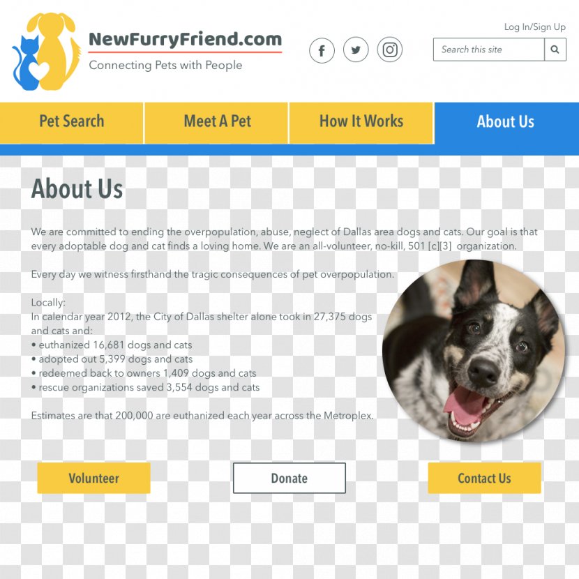 Dog Breed Puppy Web Page Transparent PNG