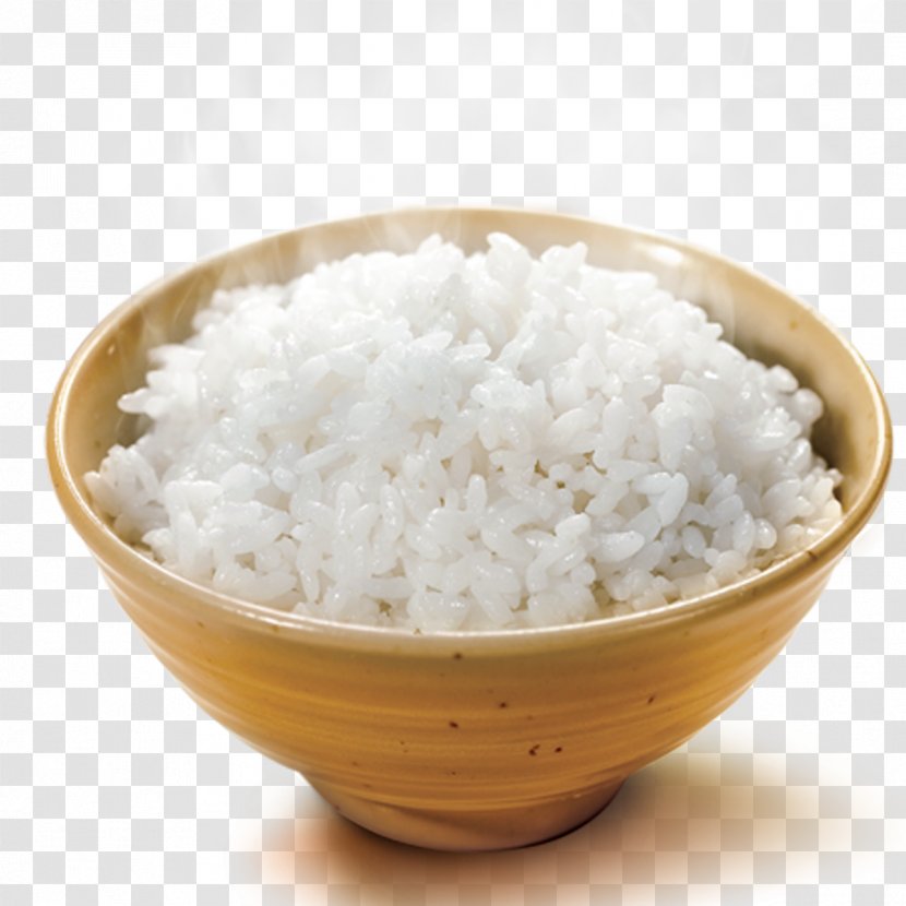 Cooked Rice Glutinous Bowl - Steamed - Sticky Transparent PNG