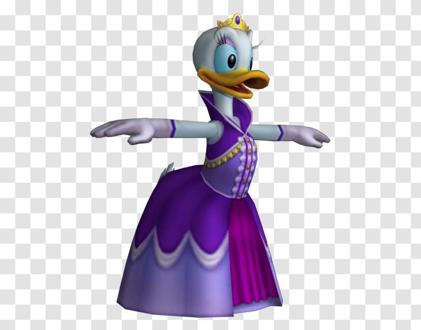 Daisy Duck PlayStation 2 Kingdom Hearts HD 1.5 Remix - Model - Disney Transparent PNG