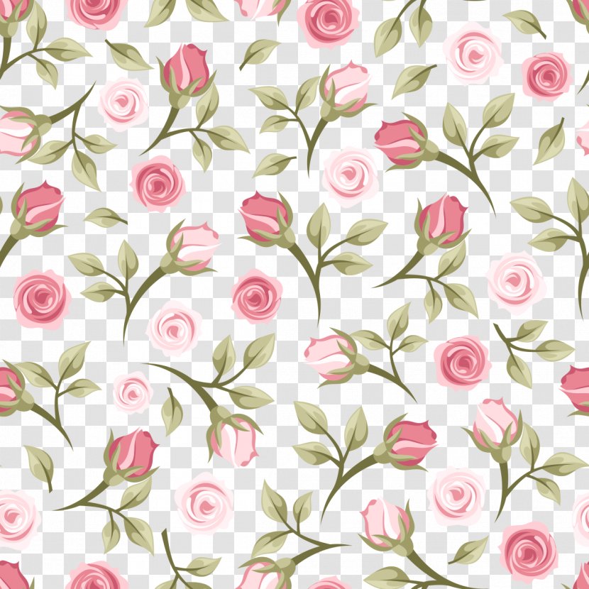 Vintage Roses: Beautiful Varieties For Home And Garden Flower Pattern - Rose Bud Transparent PNG