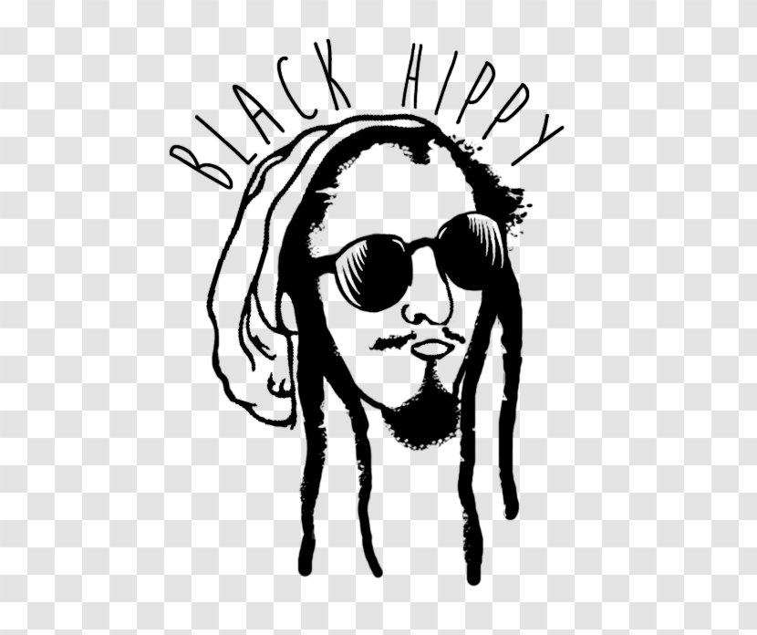 Logo Black Hippy Graphic Design - Sunglasses Transparent PNG