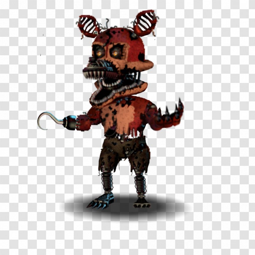 Five Nights At Freddy's 4 FNaF World Nightmare DeviantArt - Deviantart - Foxy Transparent PNG