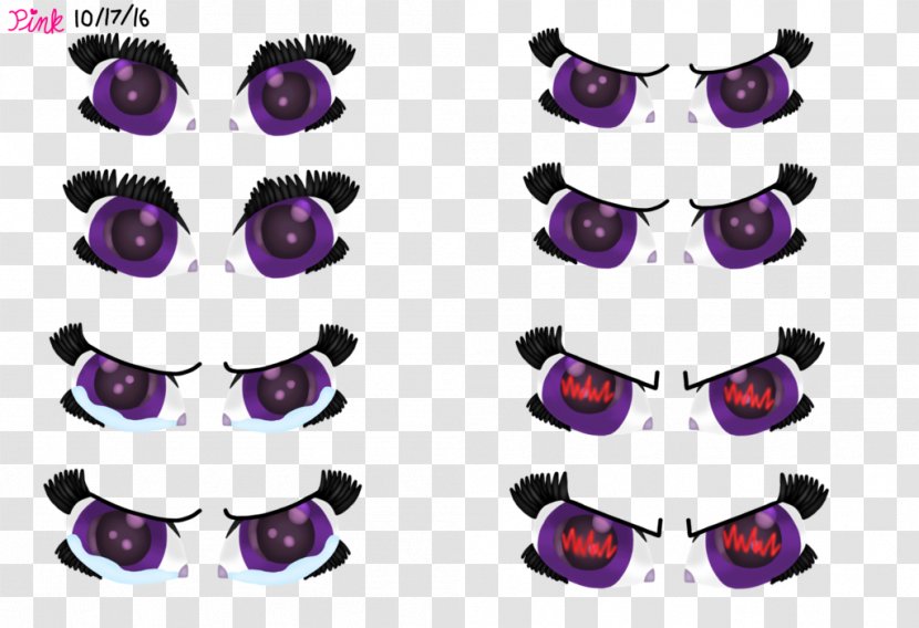 Goggles Sunglasses - Purple - Sparkling Eyes Transparent PNG