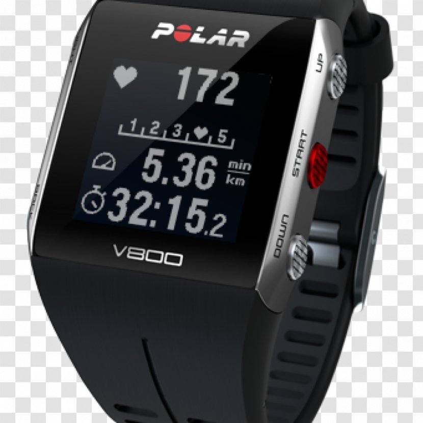 Watch Polar V800 Heart Rate Monitor Horse Electro Transparent PNG