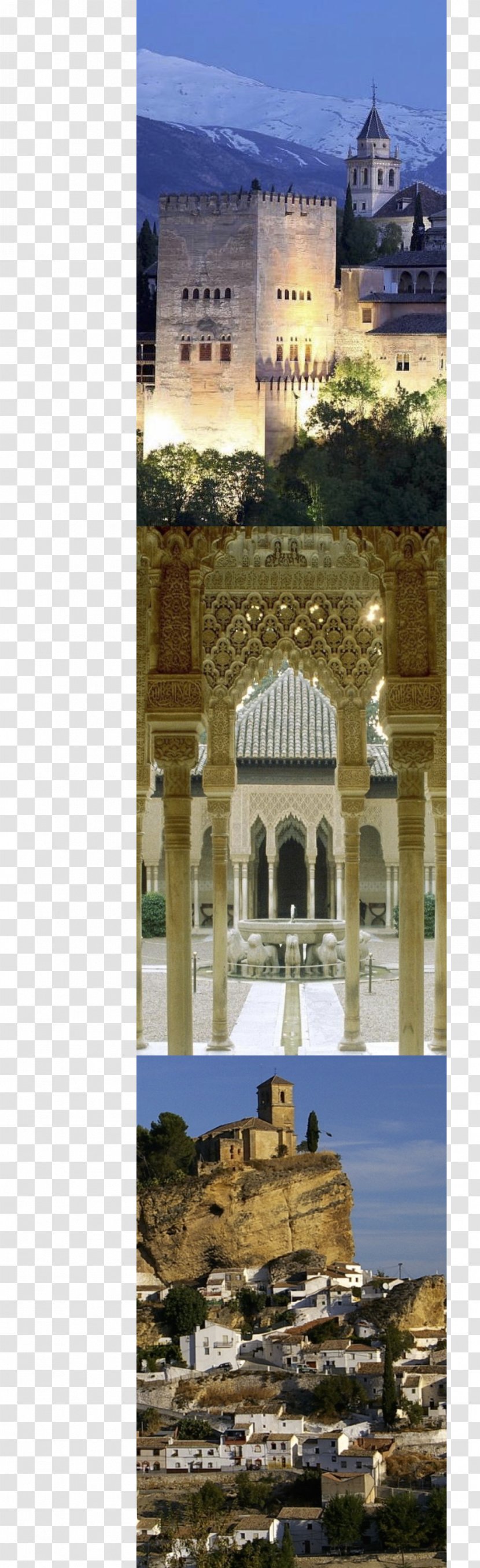 Alhambra Ancient History Landmark Monument Rome - Province Of Granada Transparent PNG
