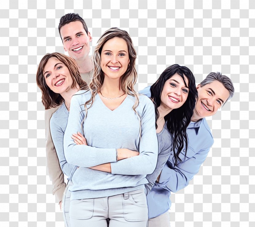 Group Of People Background - Skin - Student Laugh Transparent PNG