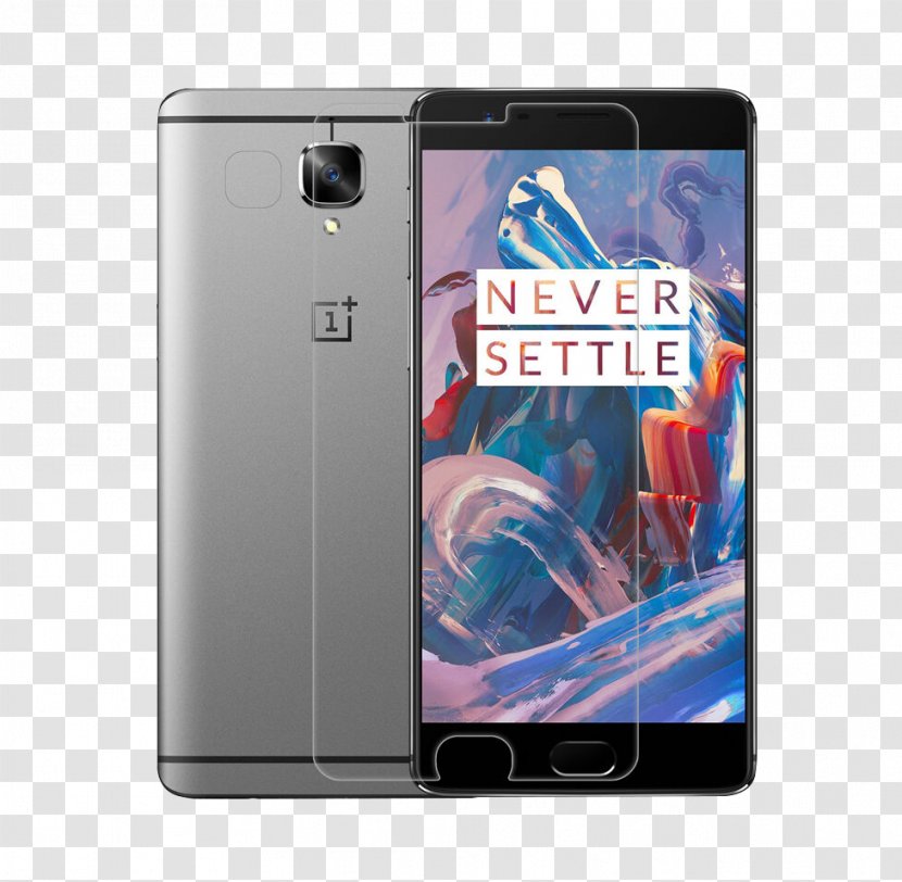 OnePlus 3T Smartphone OxygenOS U4e00u52a0 - Android Nougat - ExplosionProof Steel Protective Film Transparent PNG