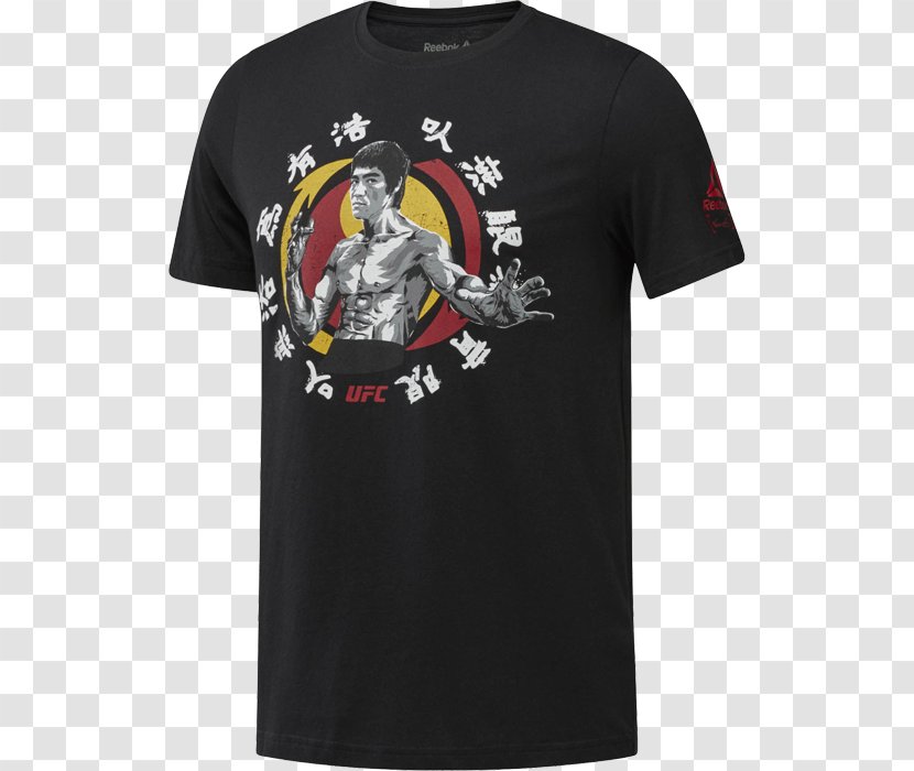 T-shirt Ultimate Fighting Championship Reebok Men's UFC Fighter Bruce Lee Tee Clothing - Online Shopping Transparent PNG