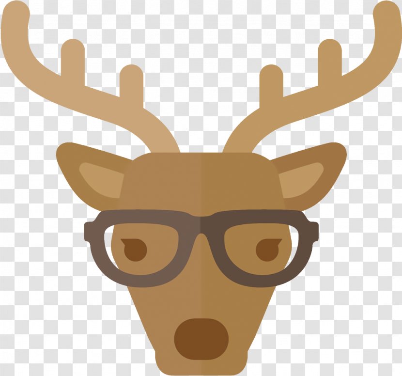 Reindeer Christmas - Fawn Antler Transparent PNG