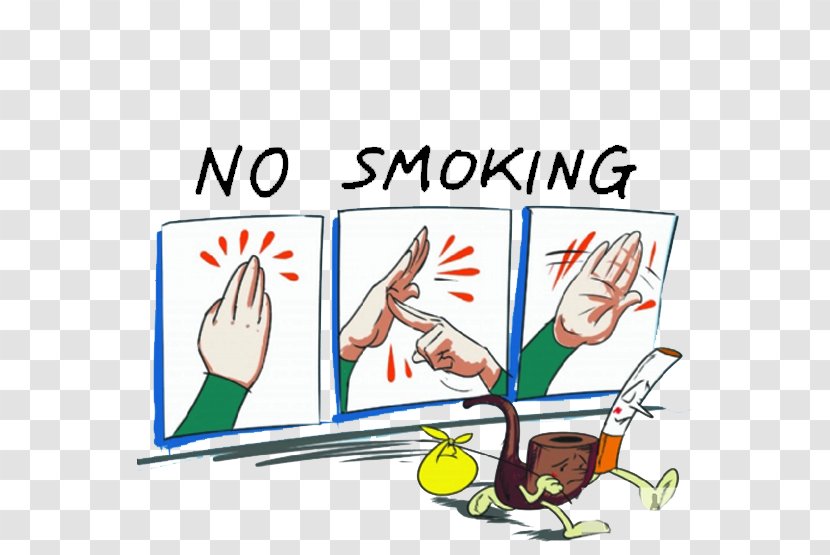 Gesture Illustration - Tree - No Smoking Sign Transparent PNG