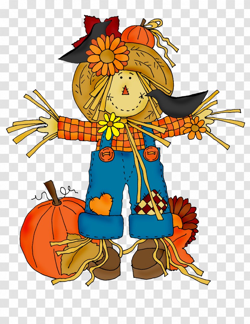 Scarecrow Clip Art - Presentation - Crow Transparent PNG