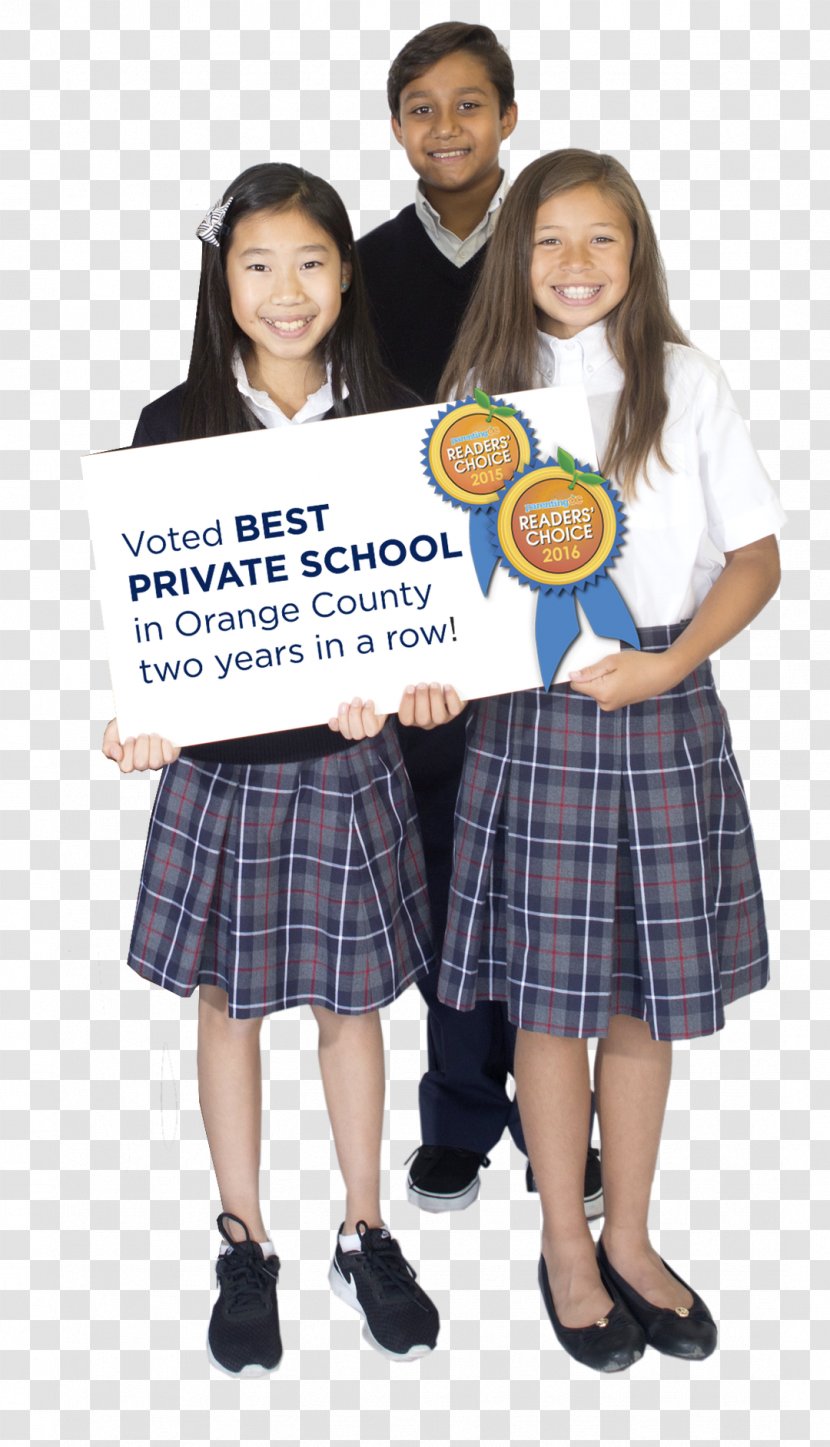 School Uniform Fairmont Private Middle - Silhouette Transparent PNG