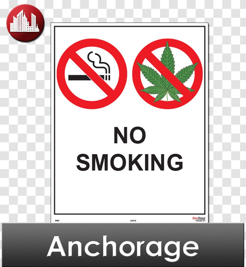 Smoking Ban Sign United States Tobacco - Symbol Transparent PNG
