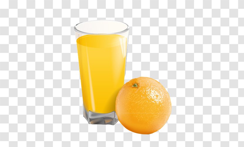 Orange Juice Harvey Wallbanger Drink Soft - And Transparent PNG