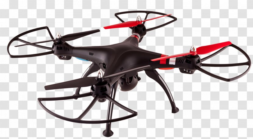 Helicopter Rotor Unmanned Aerial Vehicle Quadcopter First-person View Parrot Bebop Drone - Camera Transparent PNG