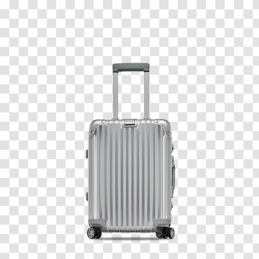 Rimowa Suitcase Bag Hand Luggage Aluminium Transparent PNG